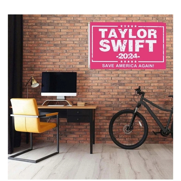 Taylor Swift 2024 Flag, 3x5 ft, Pink Musician Flags ,President Flag - Picture 5 of 6